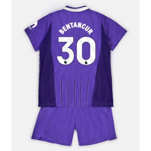 Tottenham Hotspur Rodrigo Bentancur #30 Maglia Gara Terza Repliche 2026-27 Bambino Maniche Corte Tottenham Hotspur Rodrigo Bentancur #30 Maglia Gara Terza Repliche 2026-27 Bambino Maniche Corte